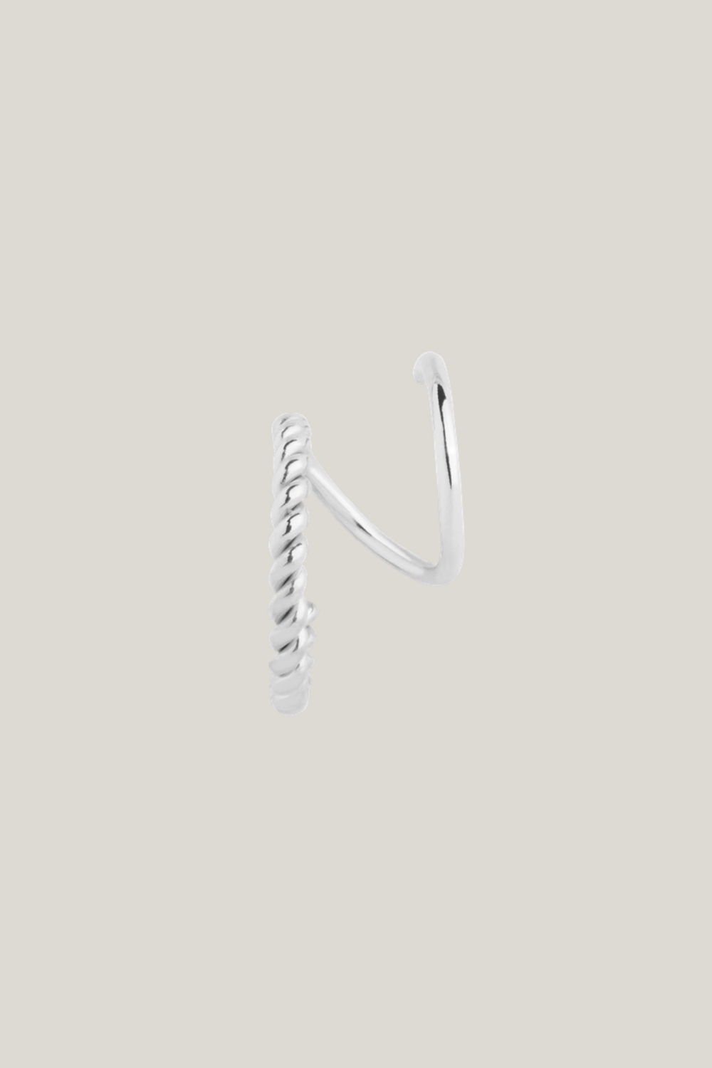 Maria Black Smykker Sofia Twirl Earring Silver
