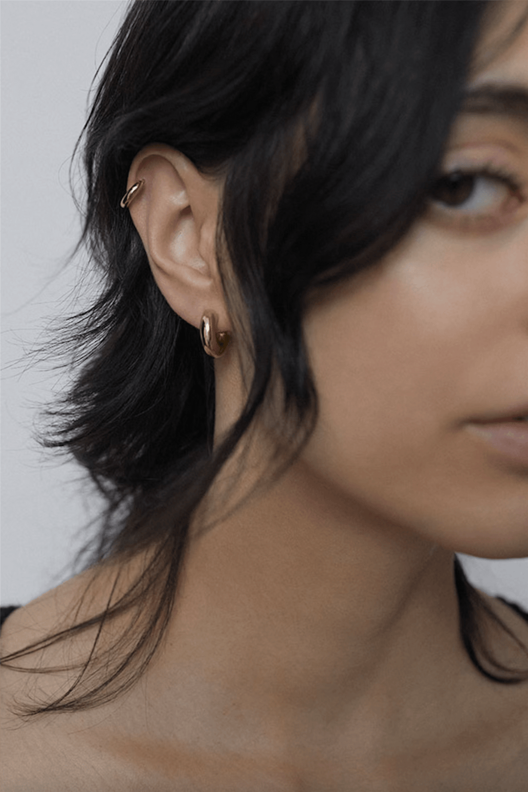 Maria Black Smykker Tempelhofer Hoop Gold
