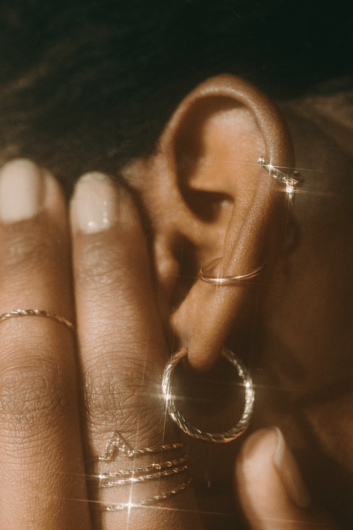Maria Black Smykker Twin Mini Ear Cuff Gold