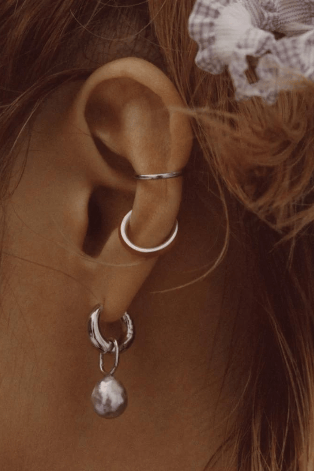 Maria Black Smykker Twin Mini Ear Cuff Silver