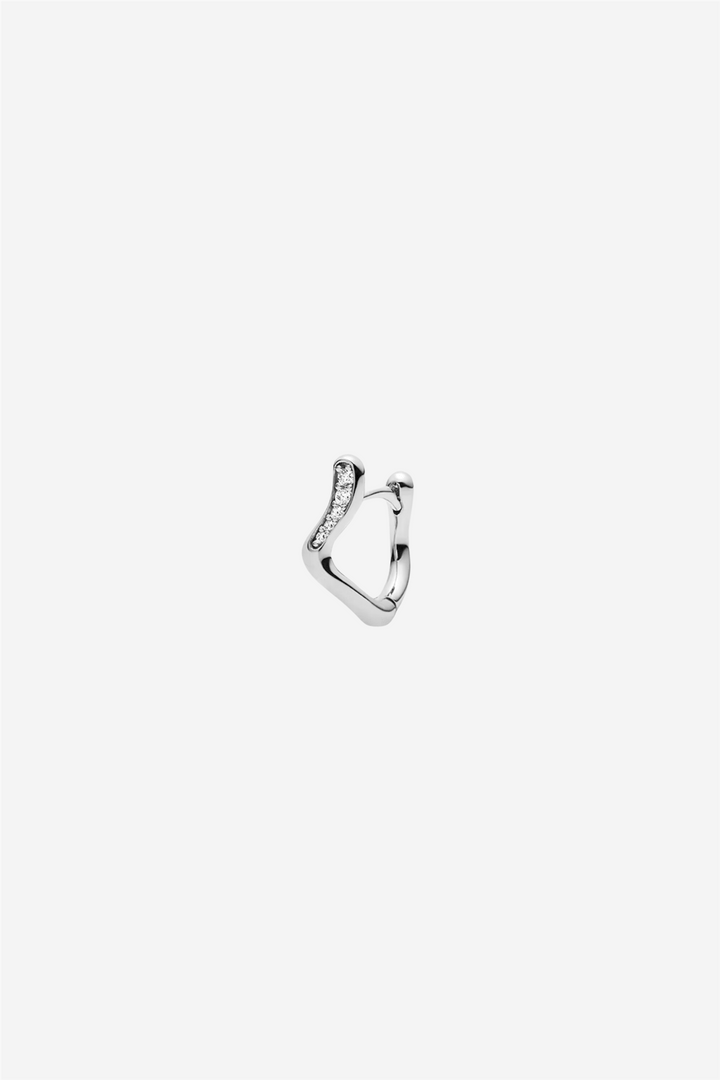 Maria Black Smykker Yasmin 8 Huggie Silver