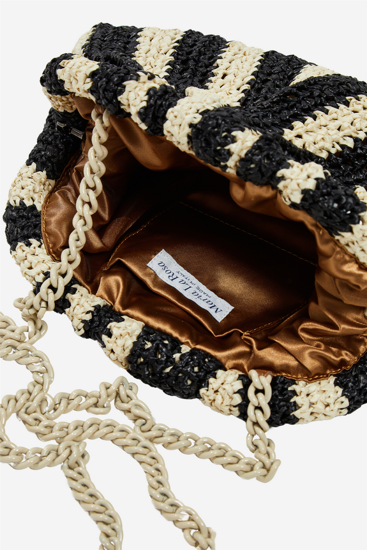 Maria La Rosa Vesker Game Crochet Black