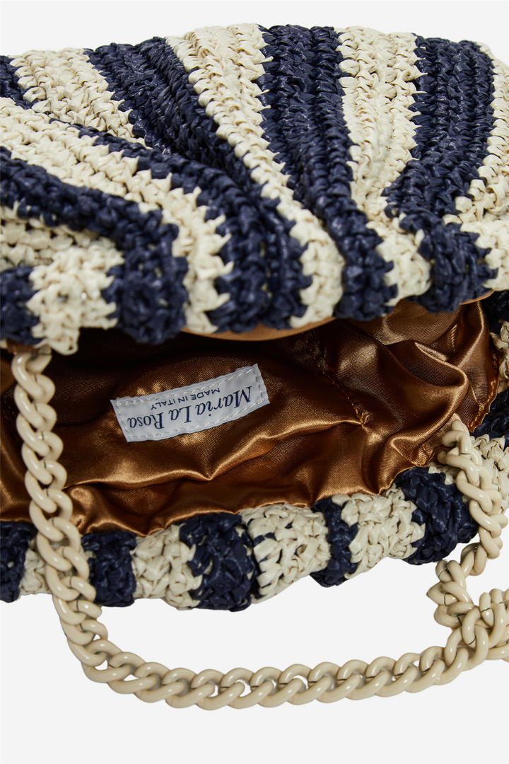 Maria La Rosa Vesker Game Crochet Navy