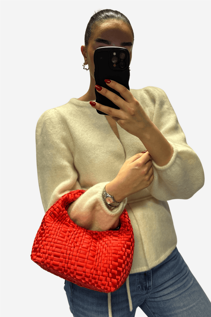 Maria La Rosa Vesker Mini Datolite Red