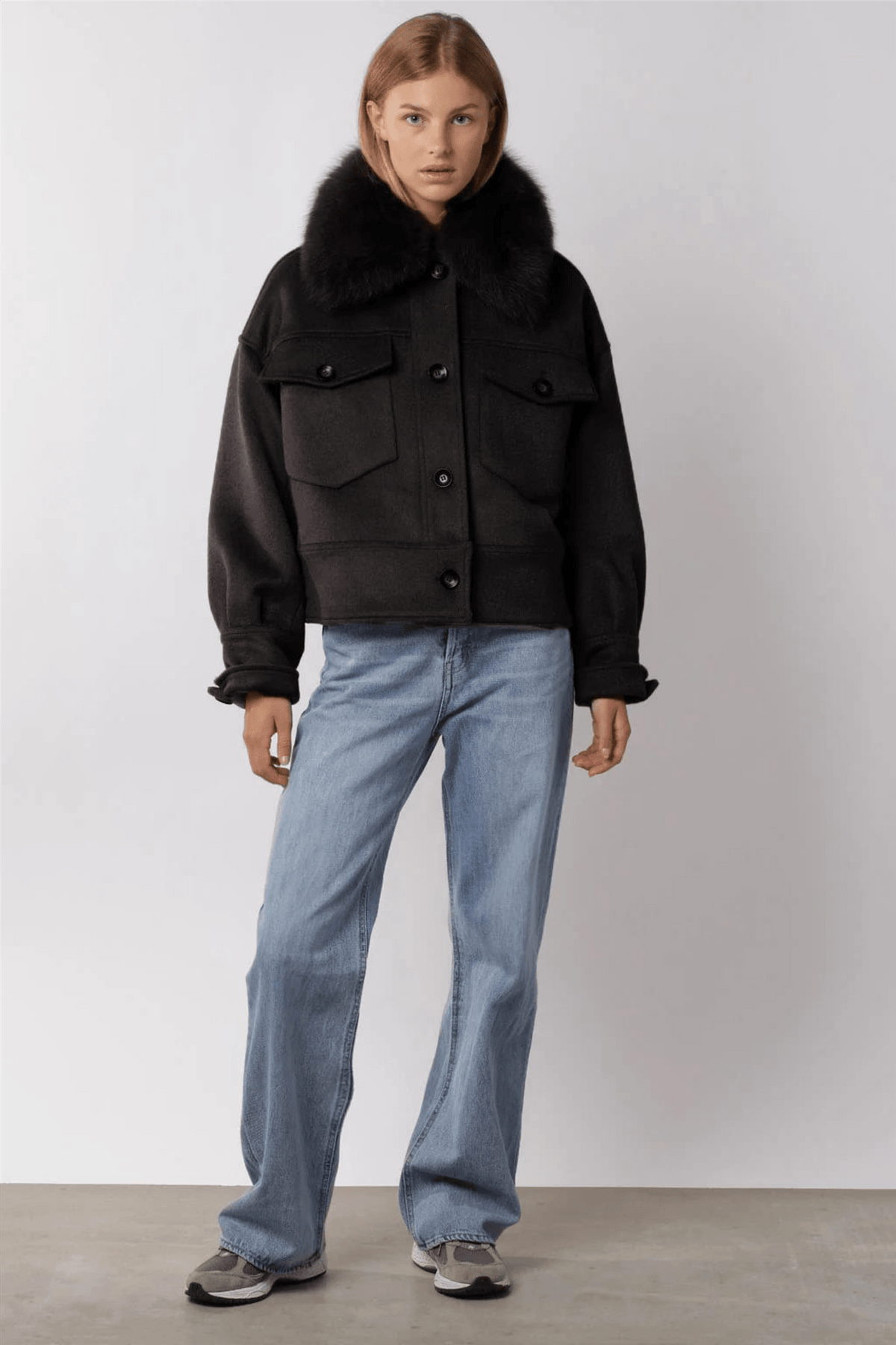 Charlie Jacket Wool Black Me My Cousin