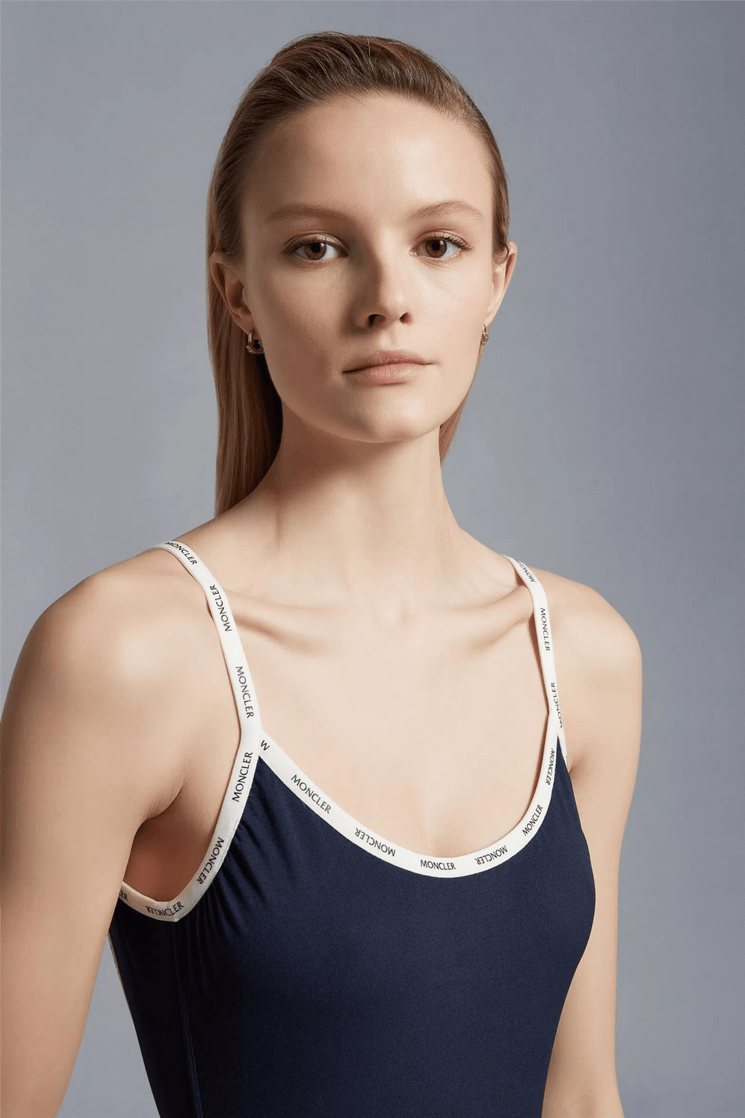 Moncler Badetøy Logo Trim Swimsuit