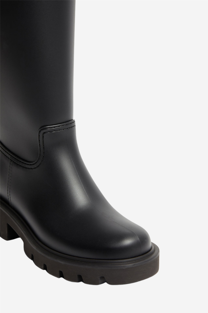 Moncler Sko Kickstream High Rain Boots Black