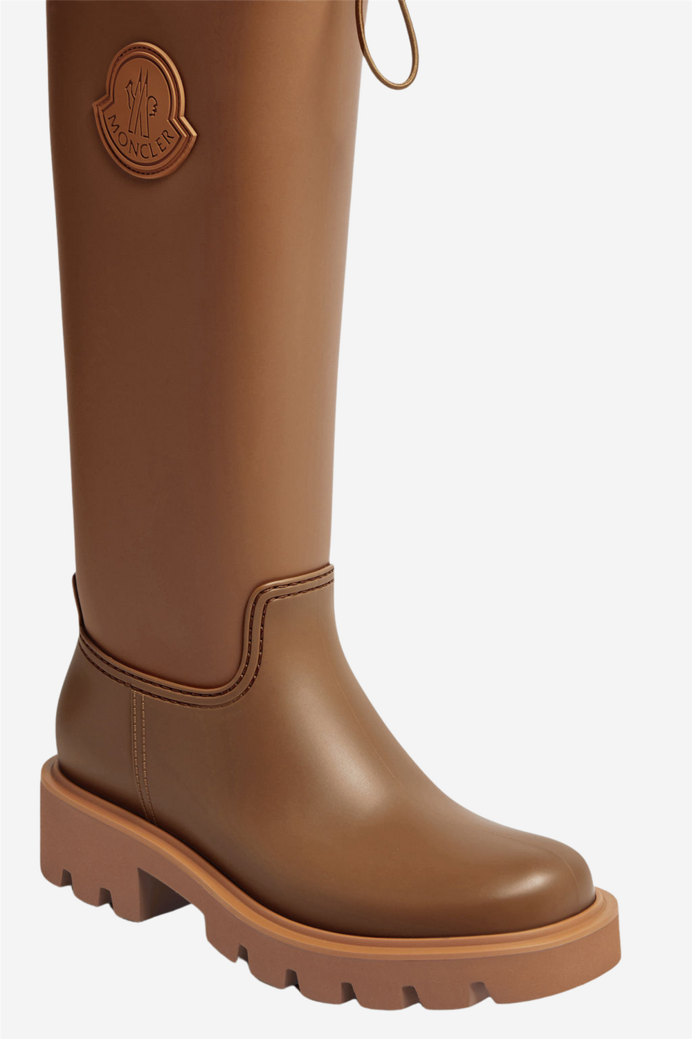 Moncler Sko Kickstream High Rain Boots Medium Beige