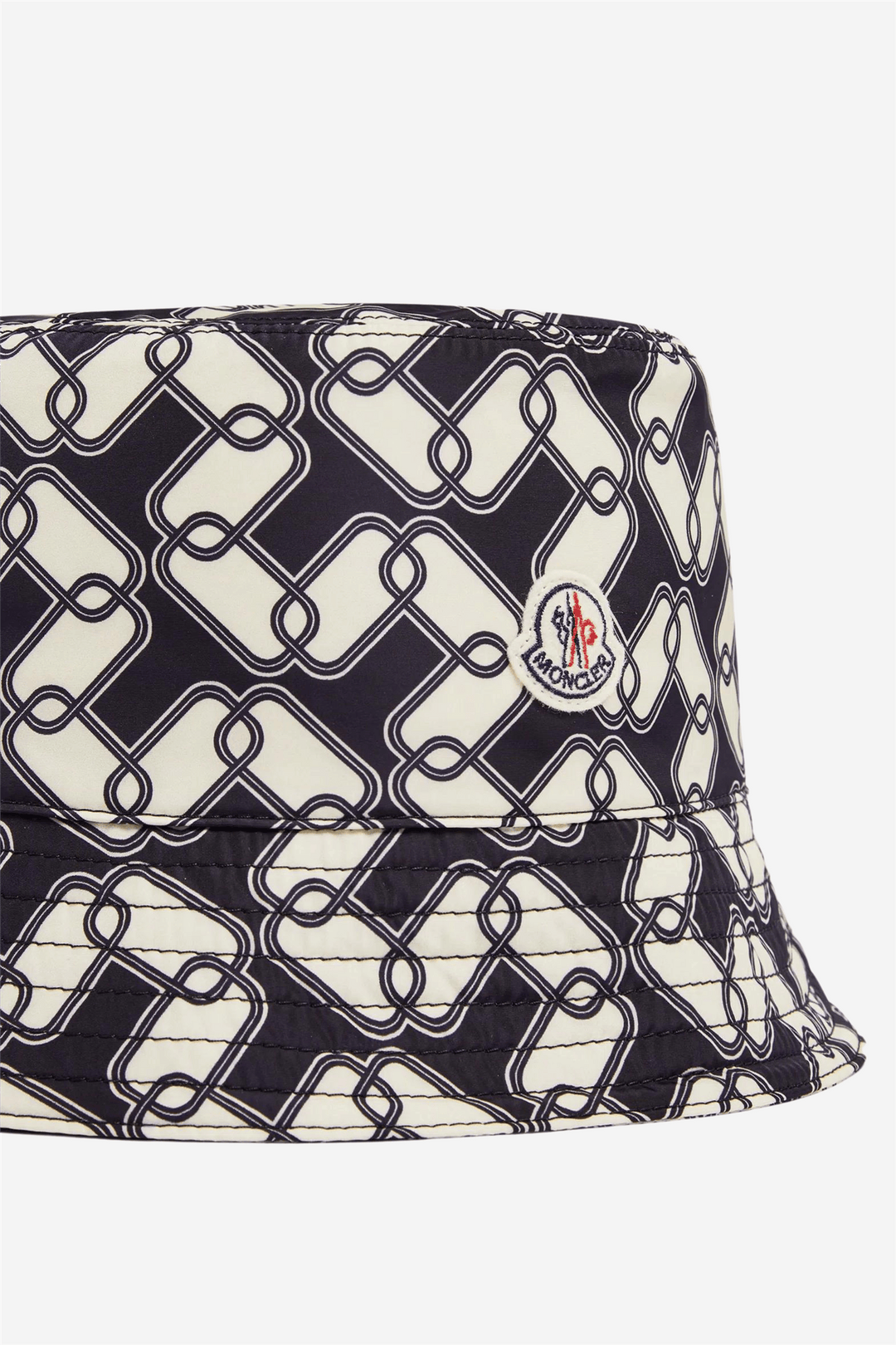 Moncler Tilbehør Chain Print Bucket Hat Aqua