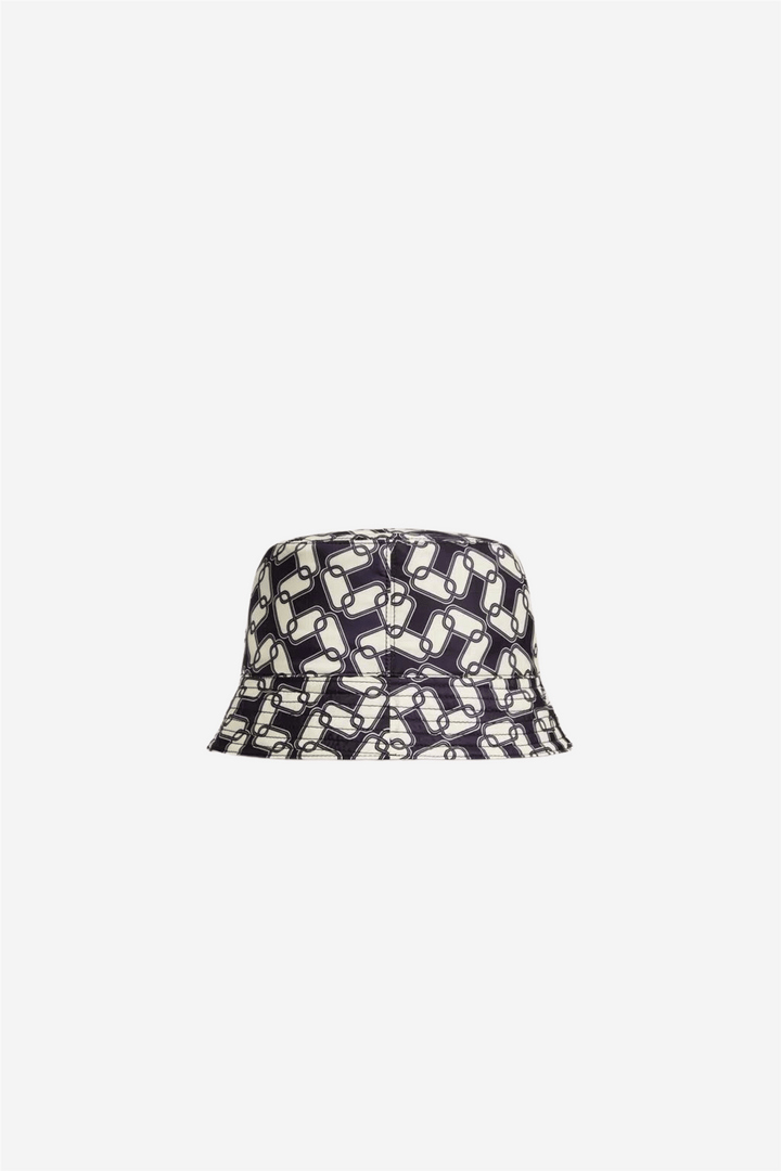 Moncler Tilbehør Chain Print Bucket Hat Aqua