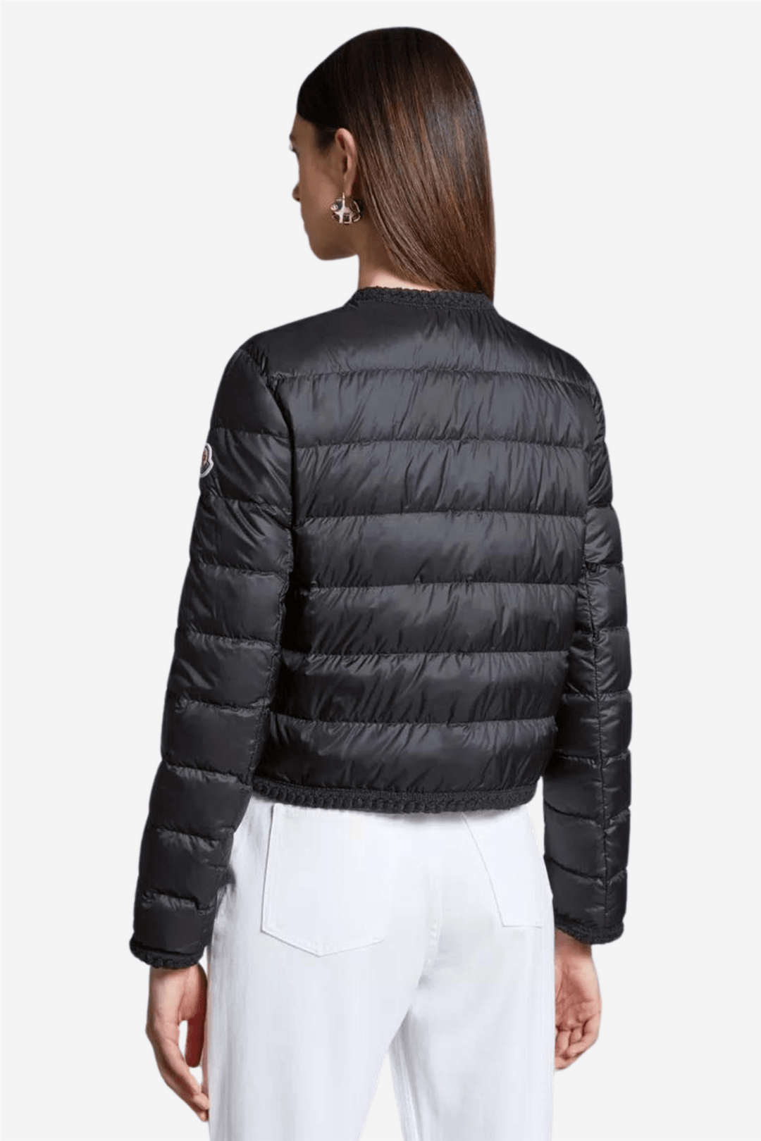 Moncler Yttertøy Aristeo Short Down Jacket Black