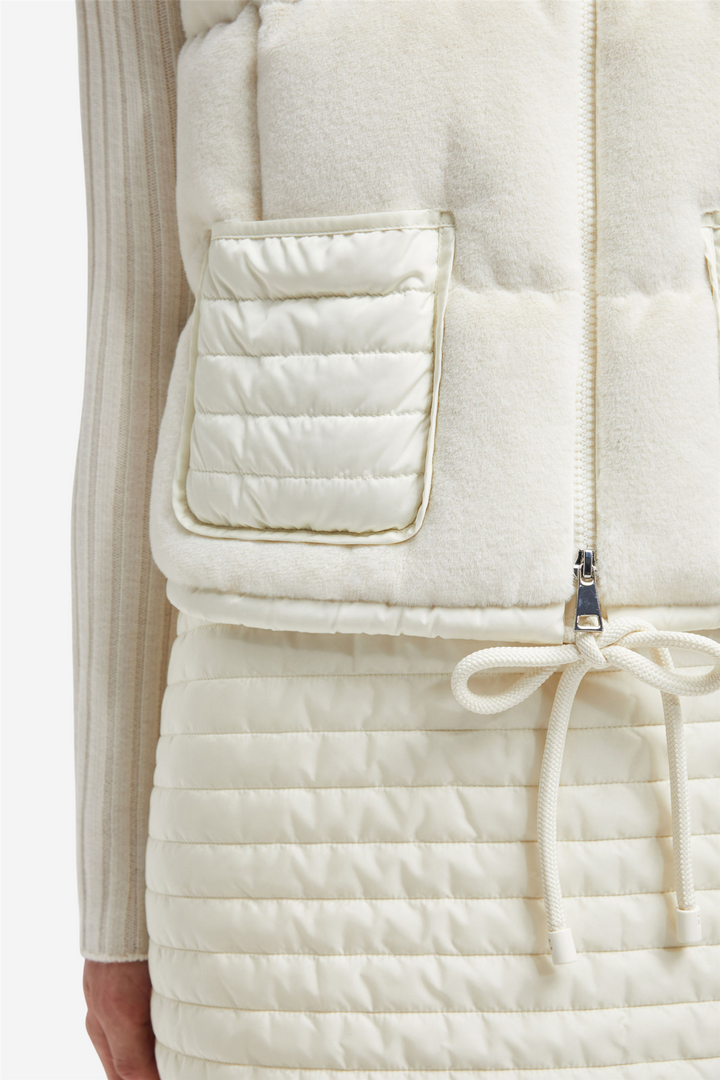 Moncler Yttertøy Arques Giubbotto Vest Natural