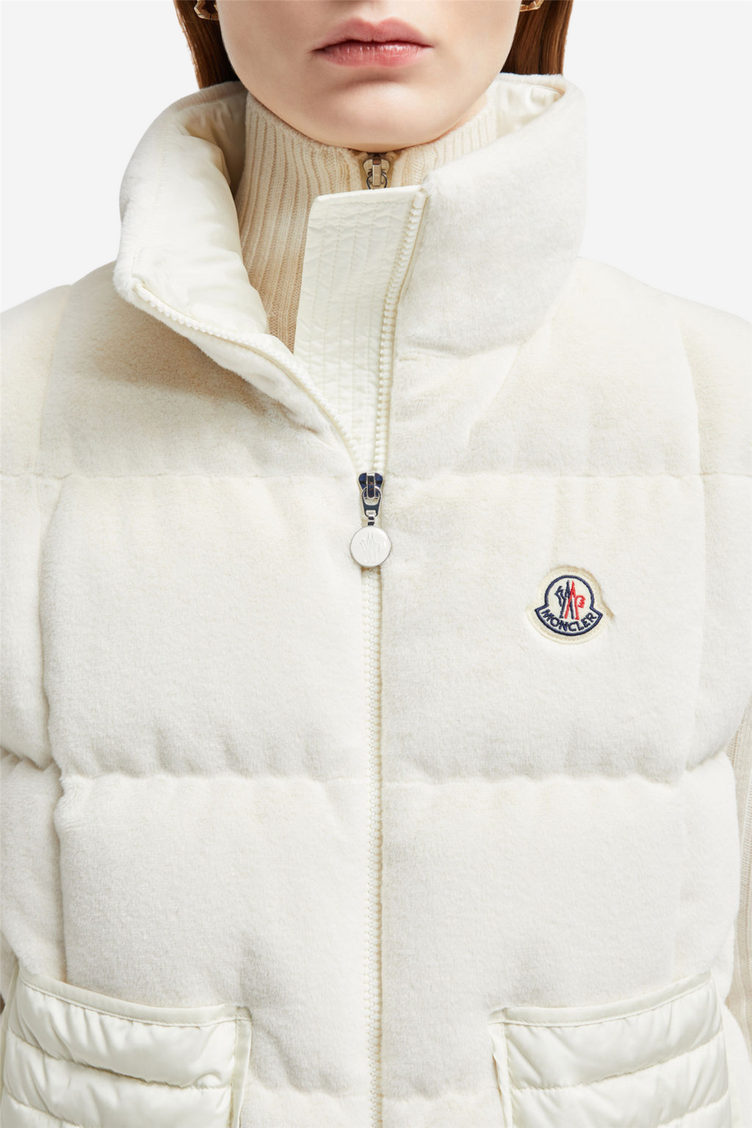 Moncler Yttertøy Arques Giubbotto Vest Natural