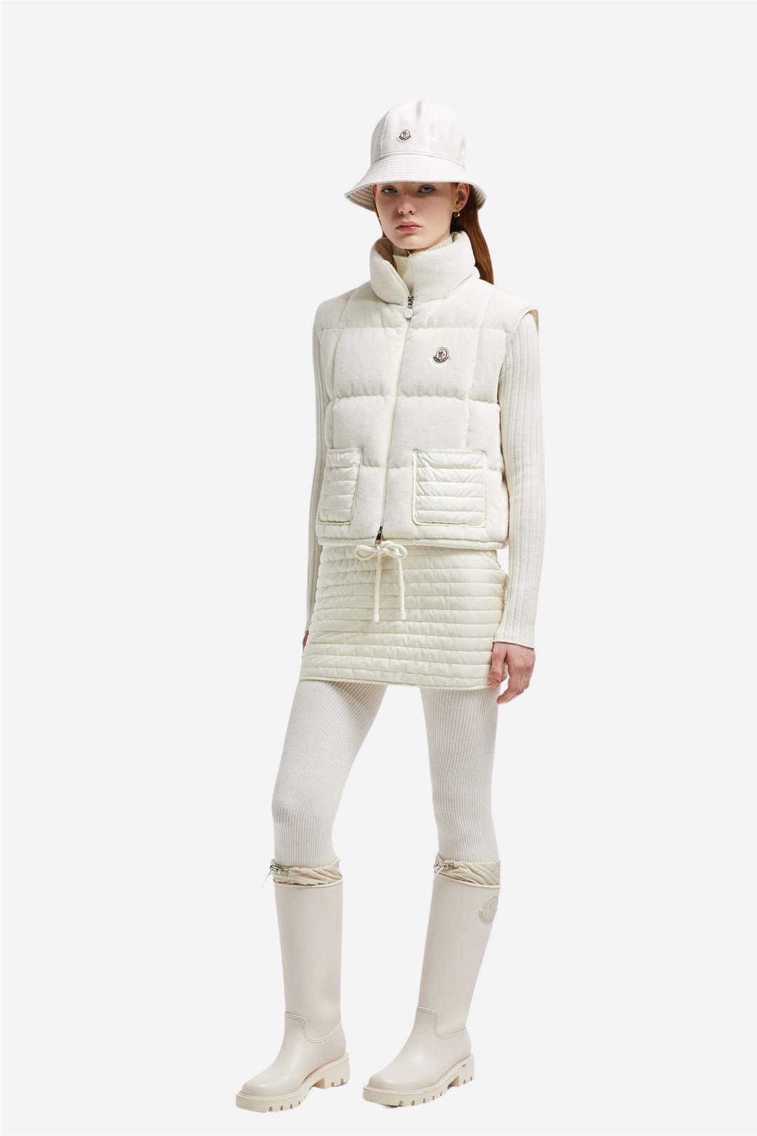 Moncler Yttertøy Arques Giubbotto Vest Natural