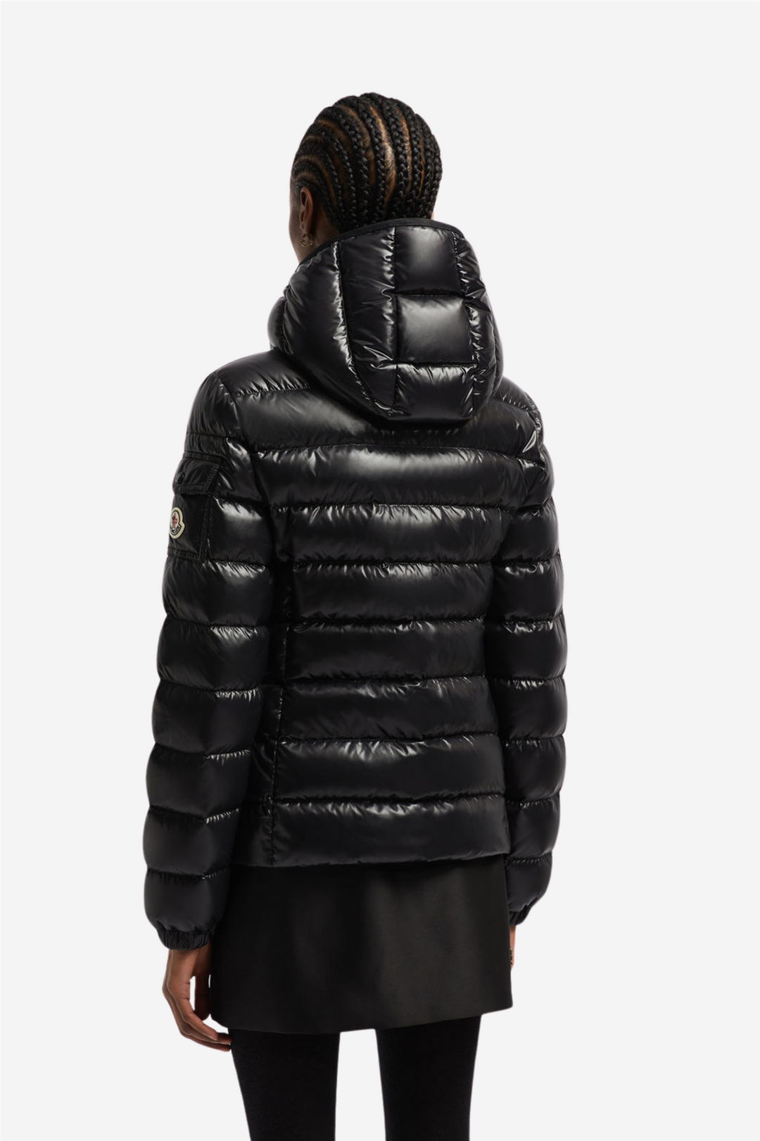 Moncler Yttertøy Bady Short Down Jacket Black