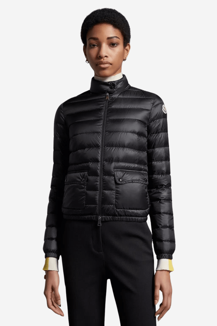 Moncler Yttertøy Lans Short Down Jacket Black
