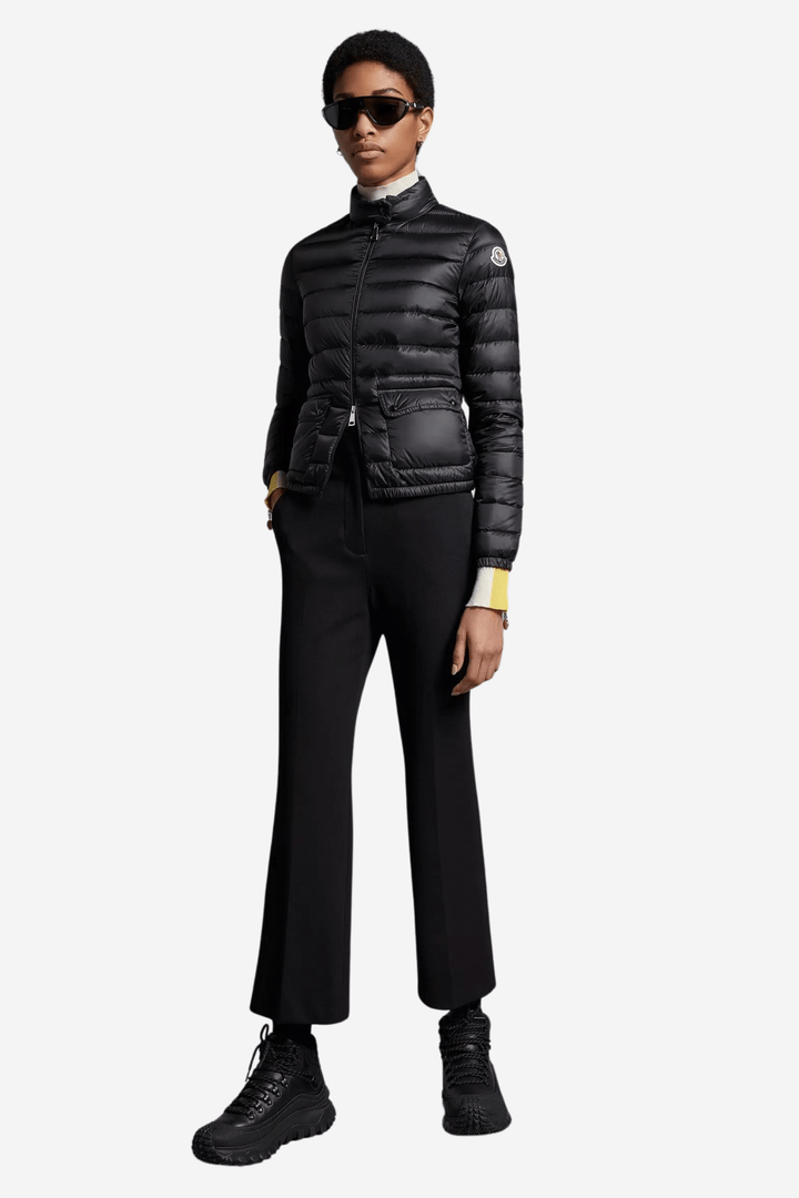 Moncler Yttertøy Lans Short Down Jacket Black