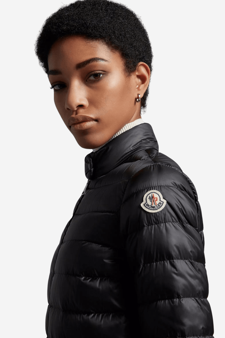 Moncler Yttertøy Lans Short Down Jacket Black