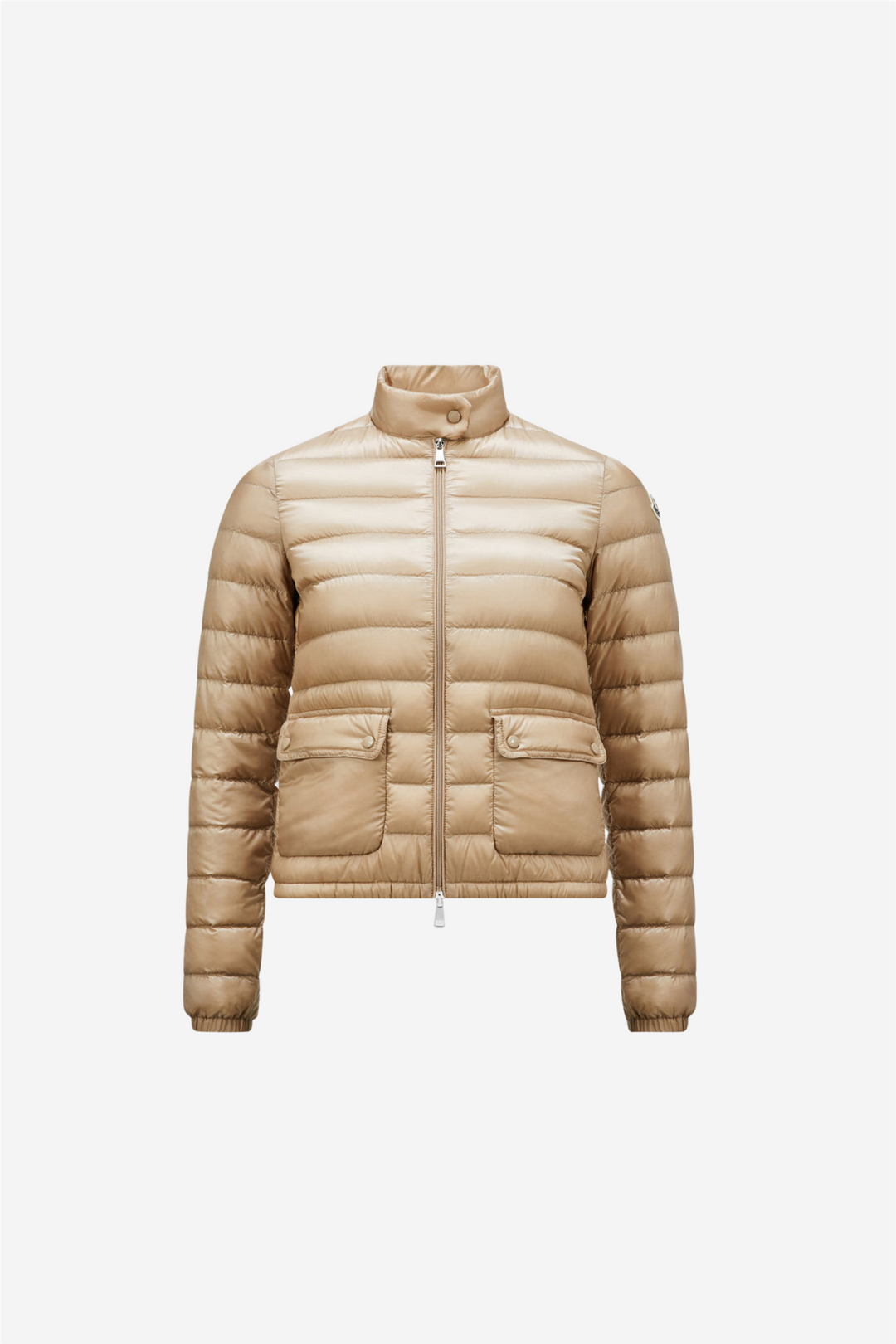 Moncler Yttertøy Lans Short Down Jacket Stone