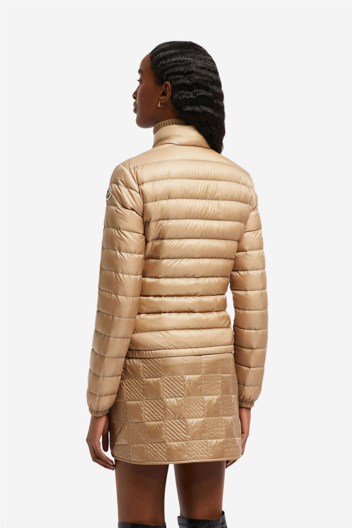 Moncler Yttertøy Lans Short Down Jacket Stone