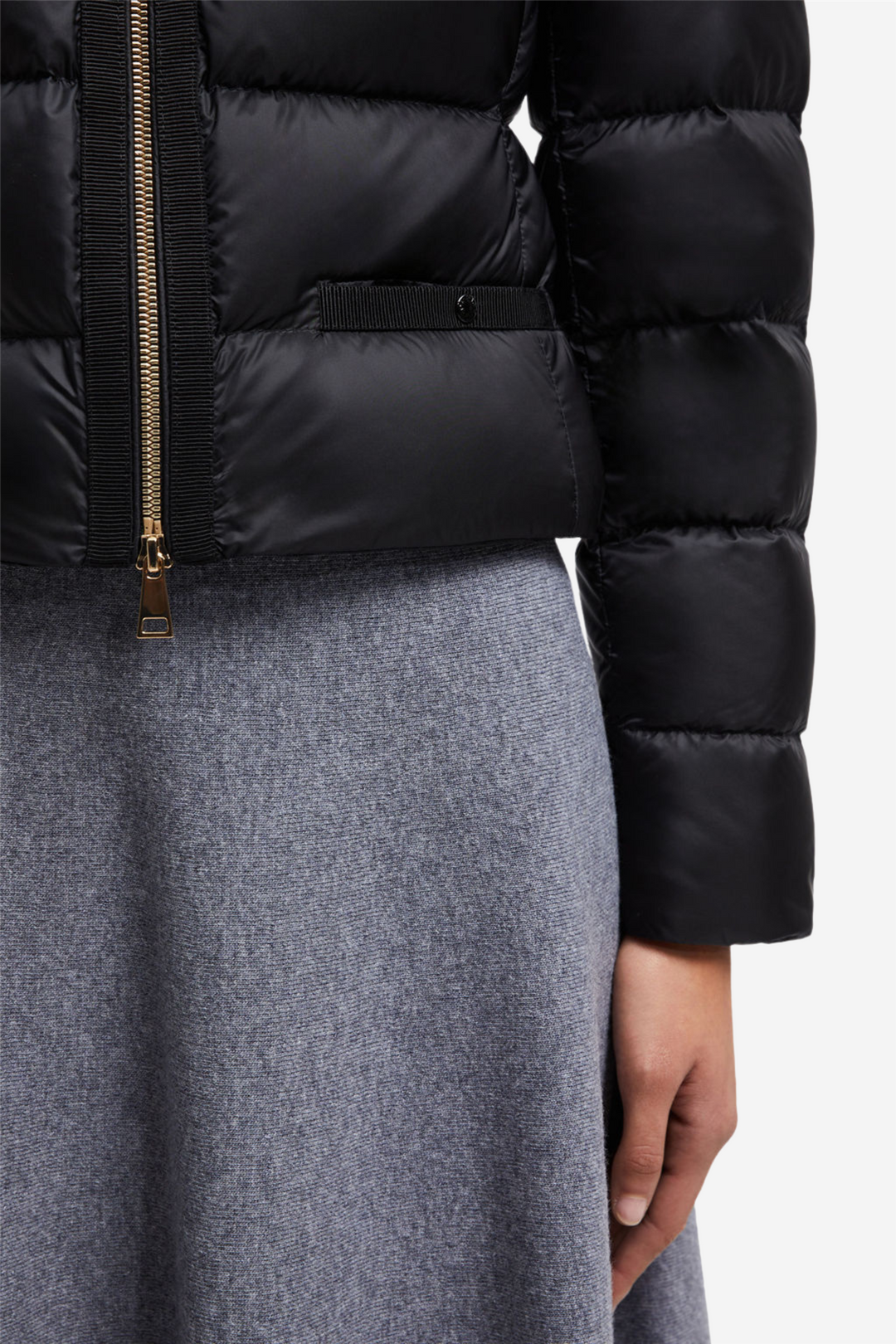 Moncler Yttertøy Laurine Short Down Jacket Black