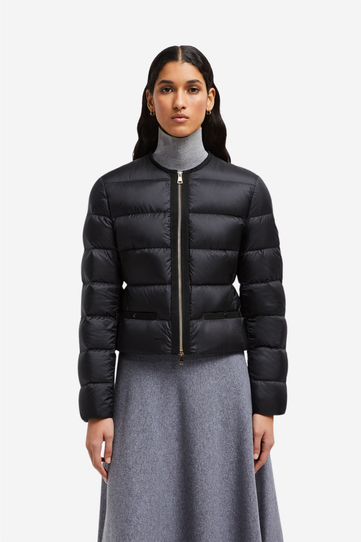 Moncler Yttertøy Laurine Short Down Jacket Black