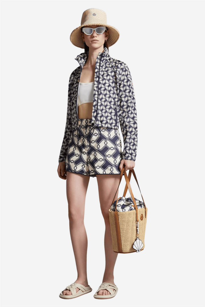 Moncler Yttertøy Marpessa Hooded Jacket Aqua