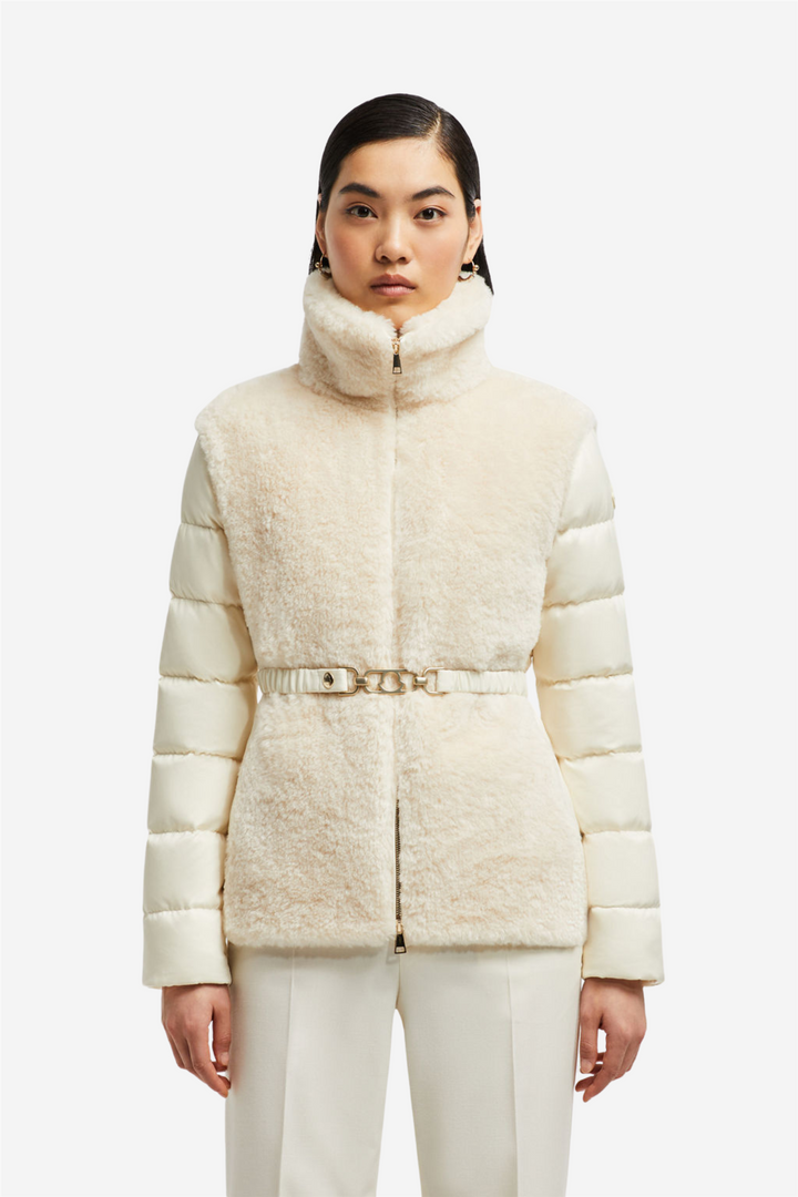 Moncler Yttertøy Oiron Short Jacket Natural