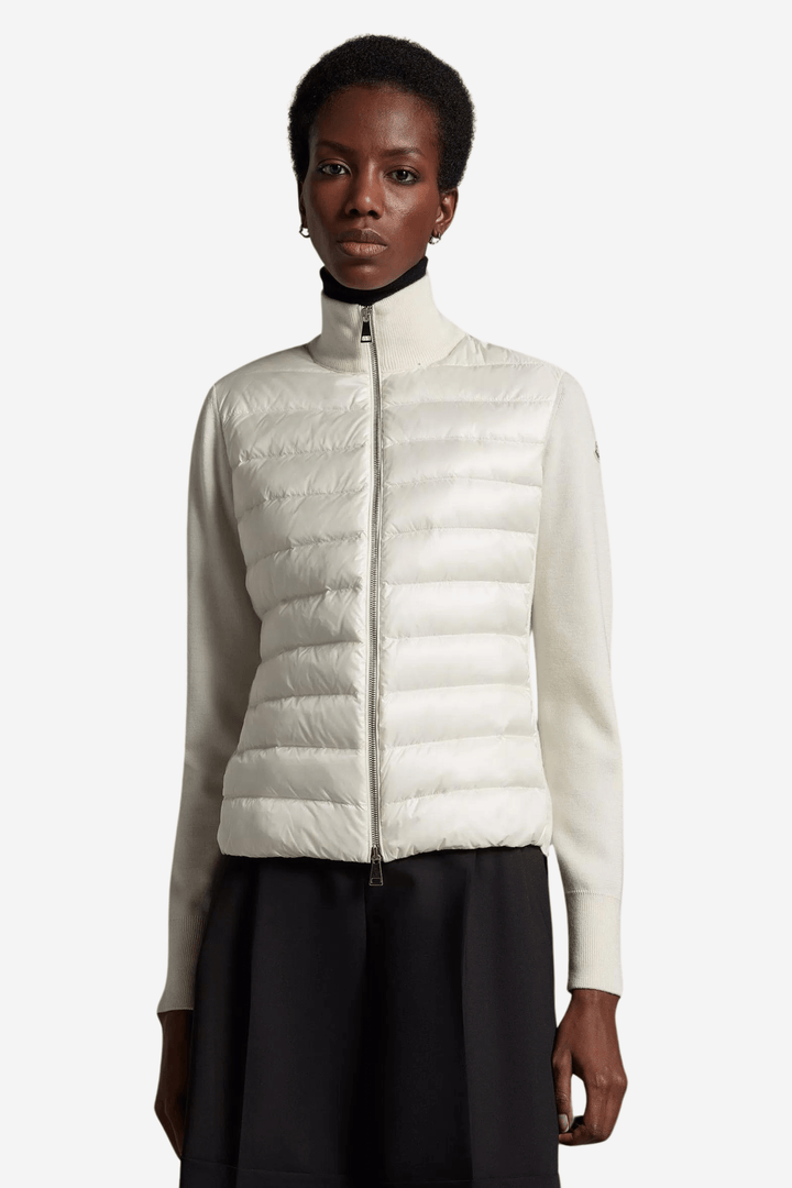 Moncler Yttertøy Padded Wool Cardigan