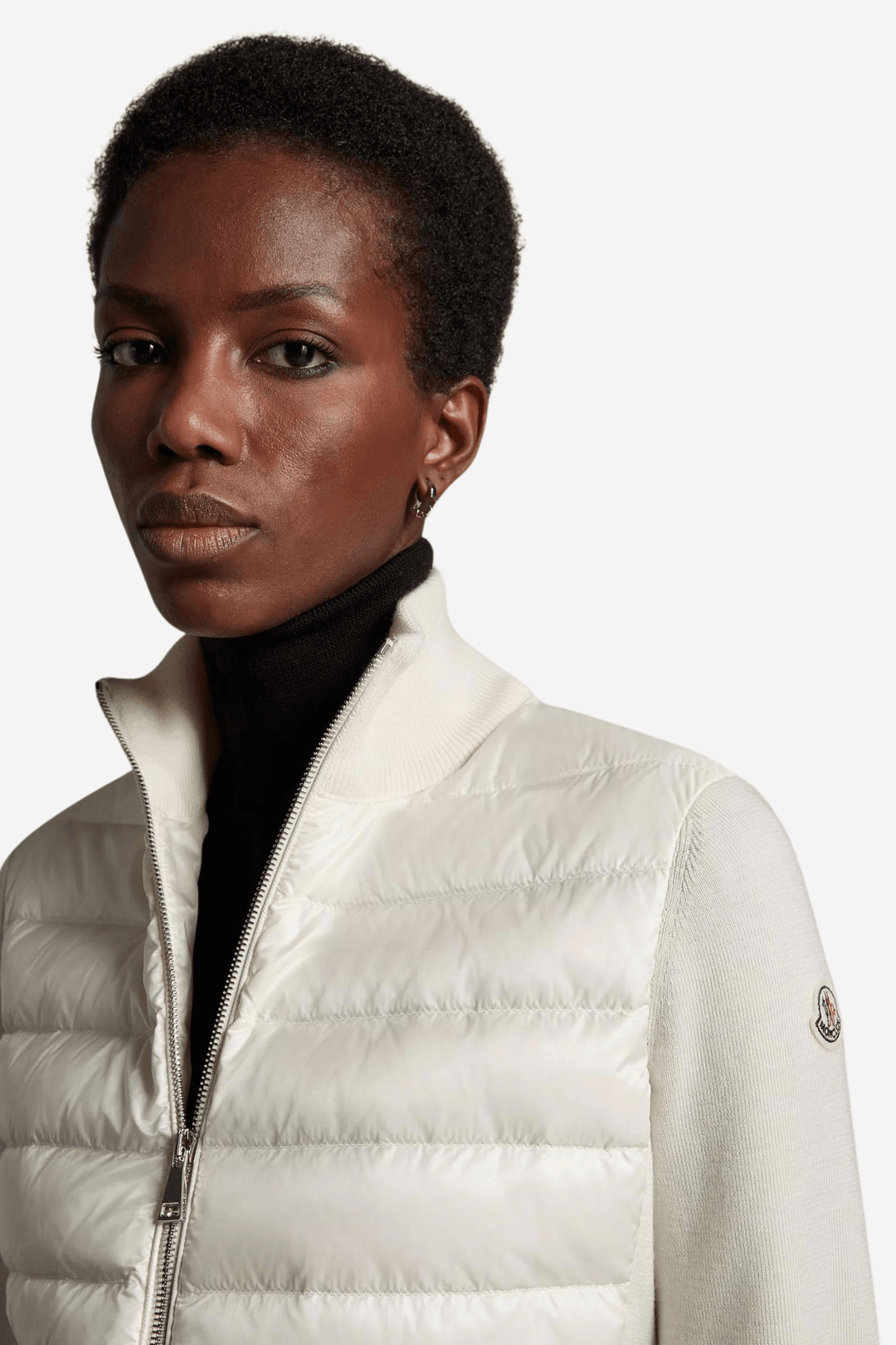 Moncler Yttertøy Padded Wool Cardigan