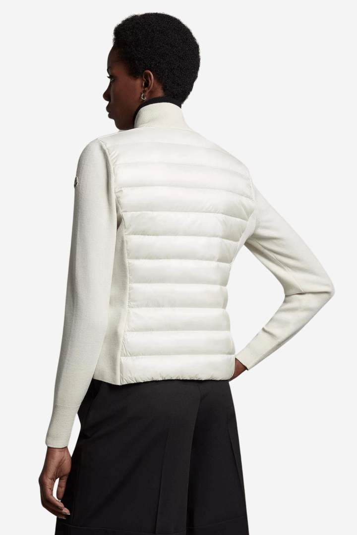 Moncler Yttertøy Padded Wool Cardigan
