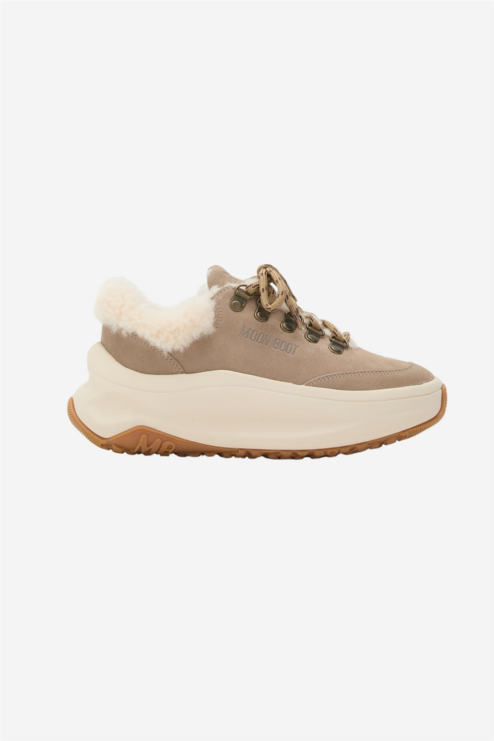 Moon Boot Sko City Shearling Sand
