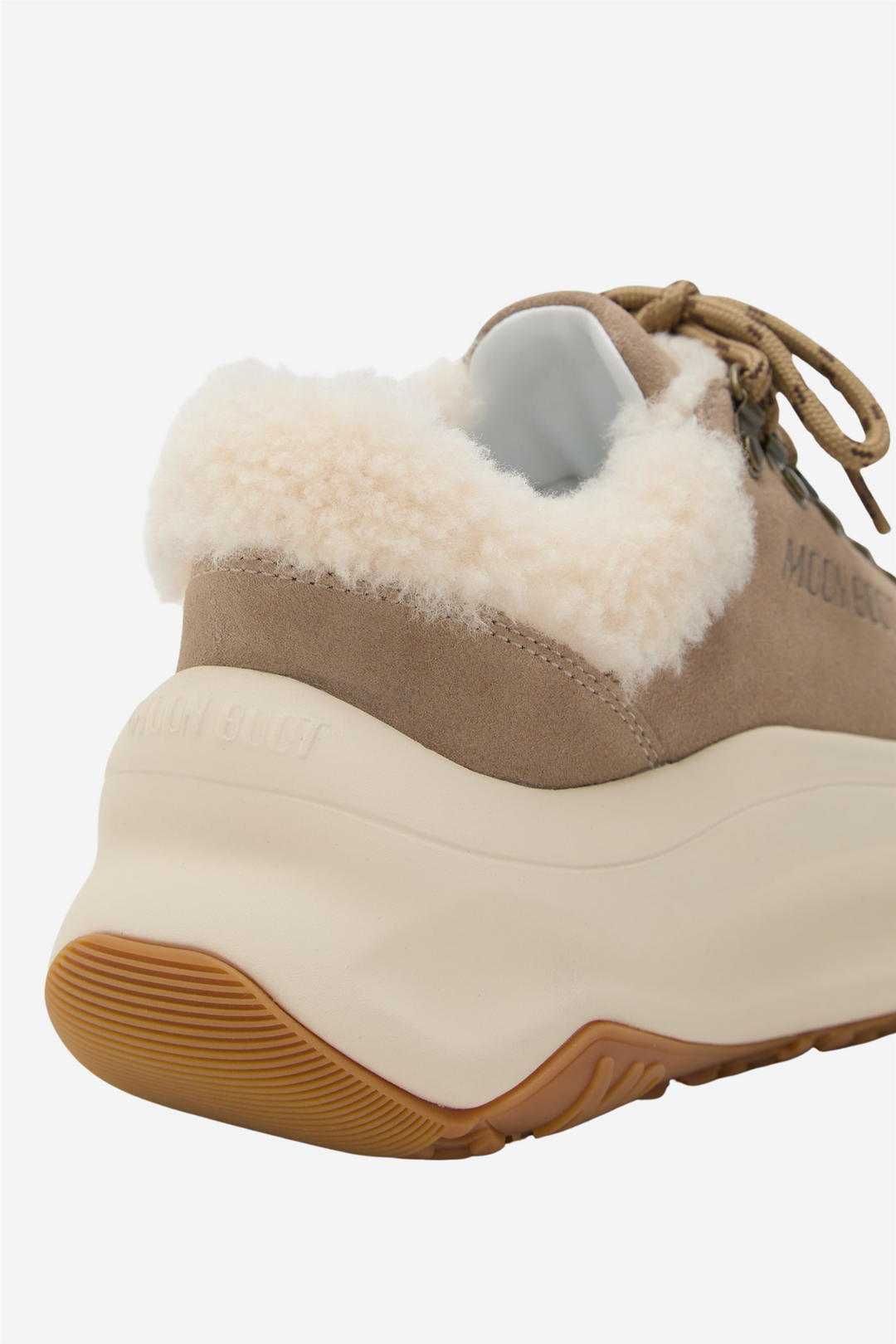 Moon Boot Sko City Shearling Sand