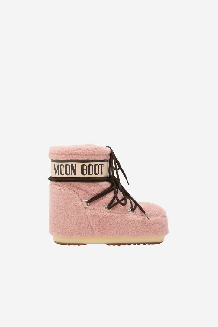 Moon Boot Sko Icon Low Fleece Pink