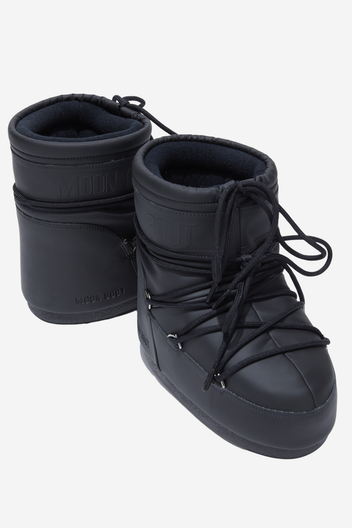 Moon Boot Sko Icon Low Rubber Boots Black
