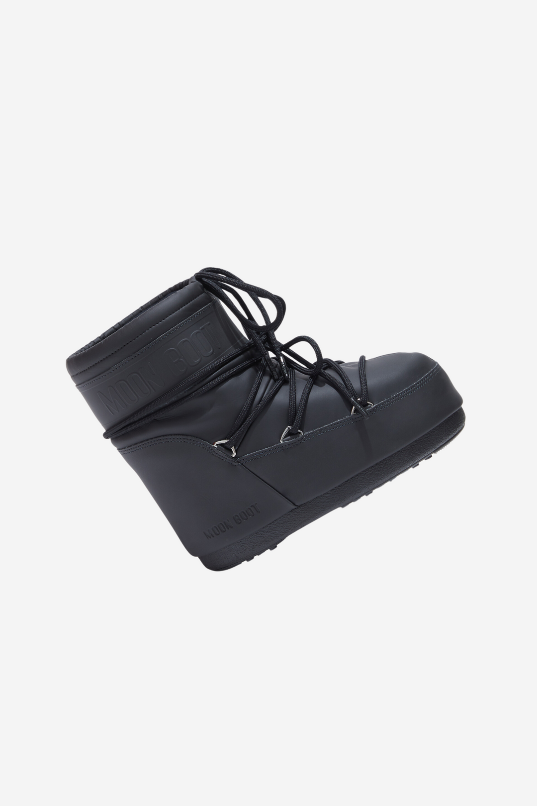 Moon Boot Sko Icon Low Rubber Boots Black