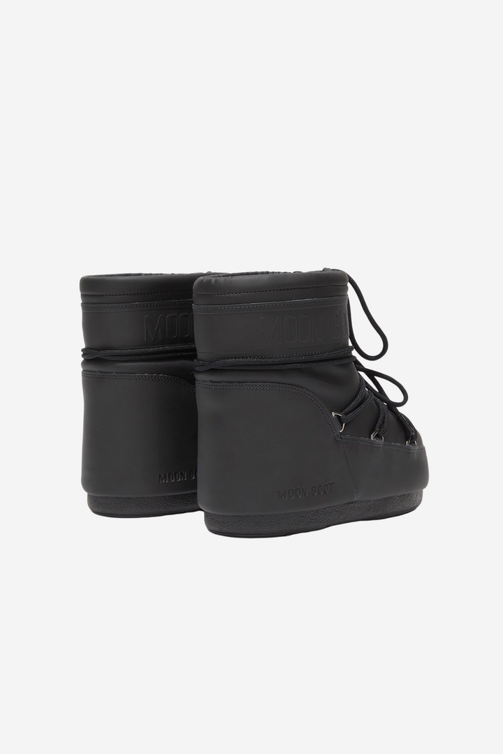 Moon Boot Sko Icon Low Rubber Boots Black