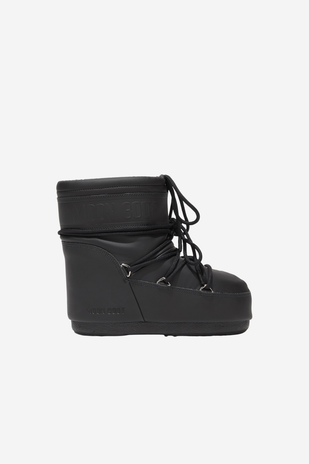 Moon Boot Sko Icon Low Rubber Boots Black