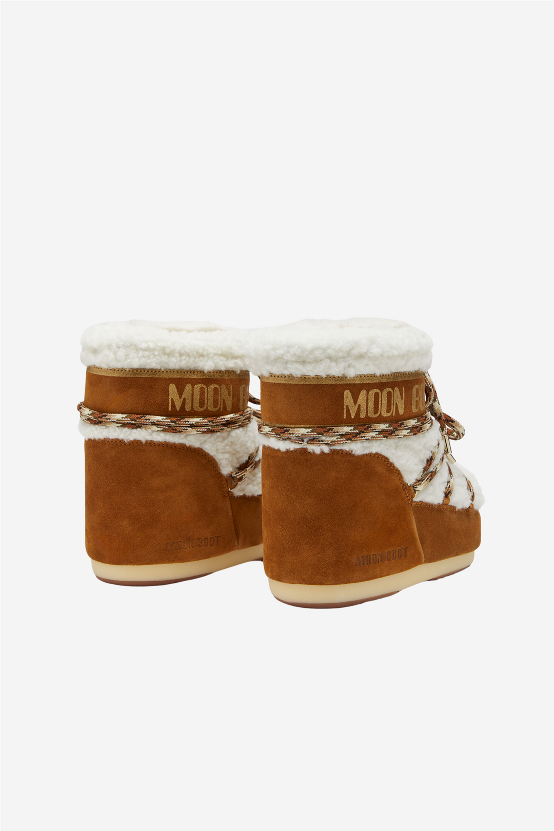 Moon Boot Sko Icon Low Shearling Whisky/Off White