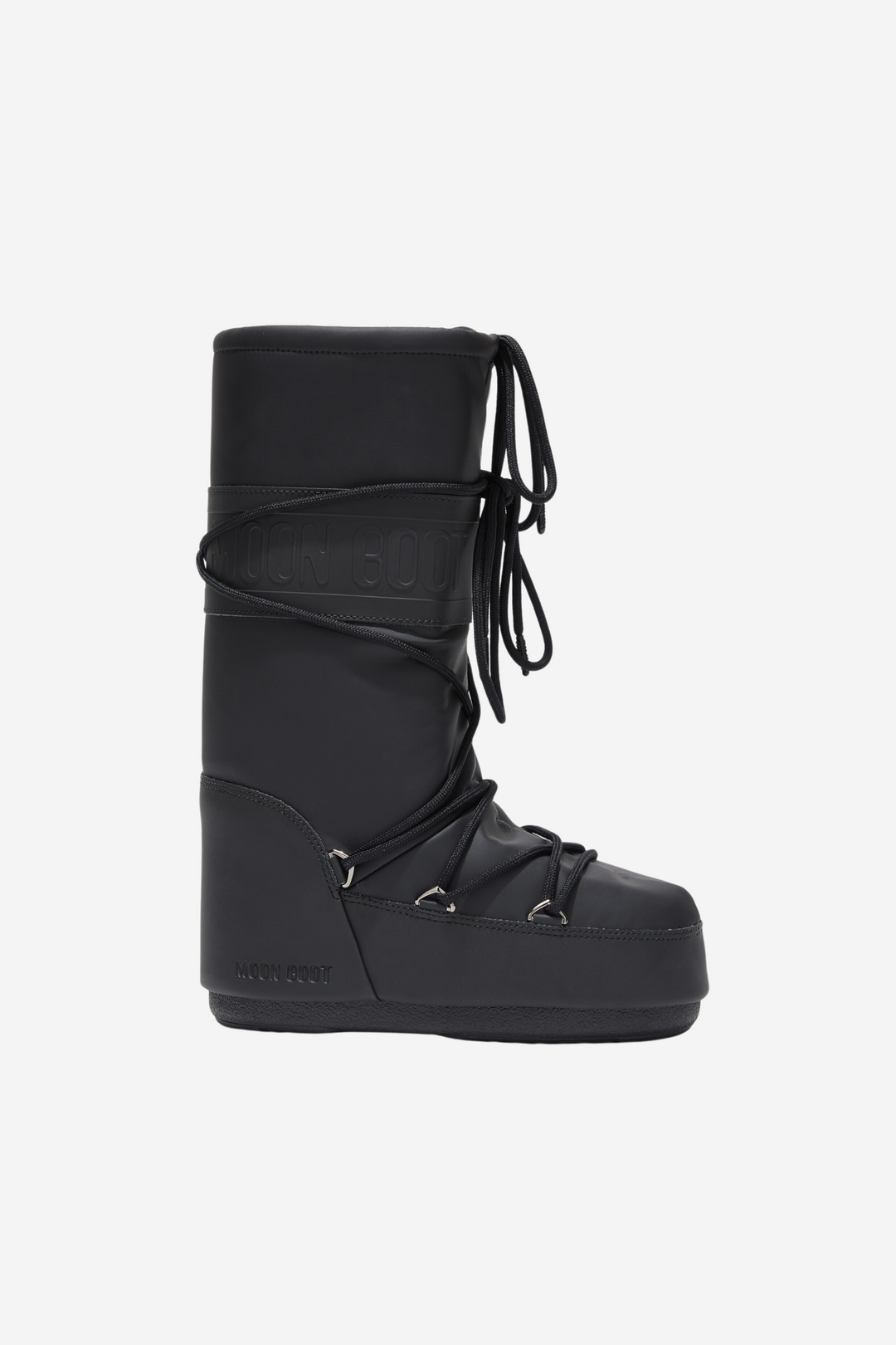 Moon Boot Sko Icon Rubber Boots Black