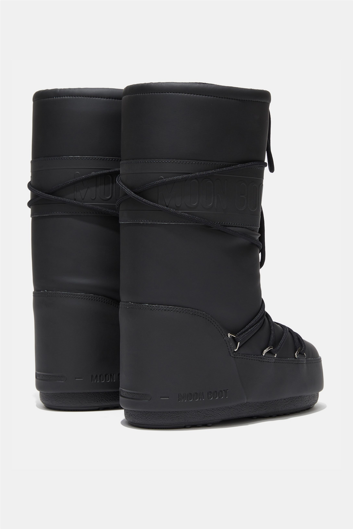 Moon Boot Sko Icon Rubber Boots Black