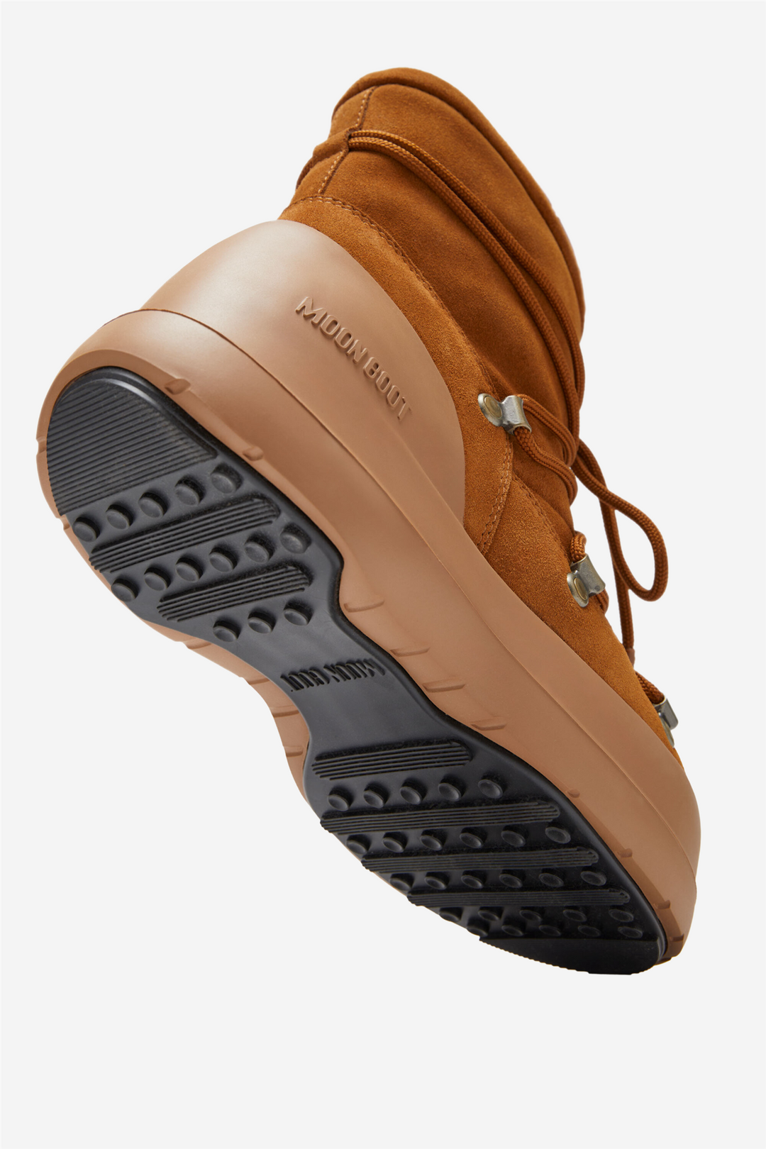 Moon Boot Sko Luna Boot Suede Cognac
