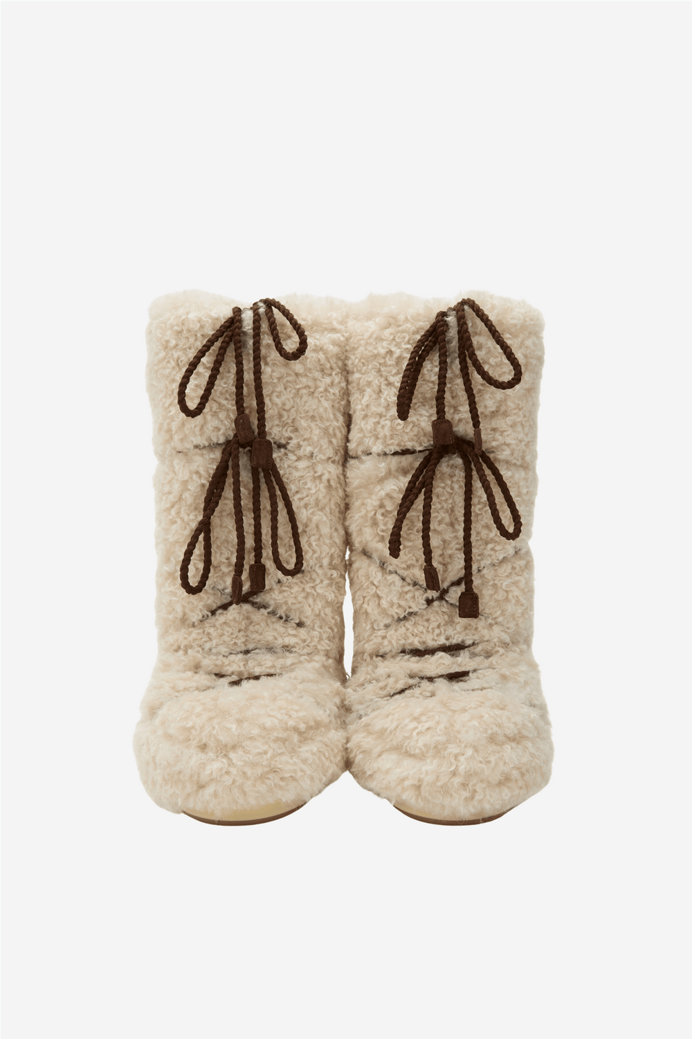 Moon Boot Sko MB Icon Curly Extra Ecru