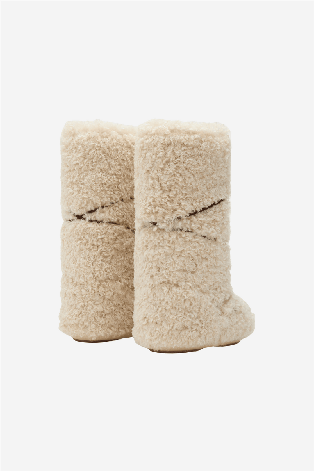 Moon Boot Sko MB Icon Curly Extra Ecru