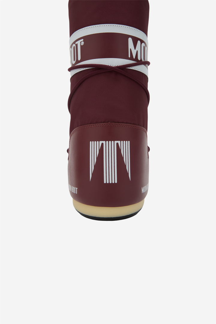 Moon Boot Sko MB Icon Nylon Burgundy
