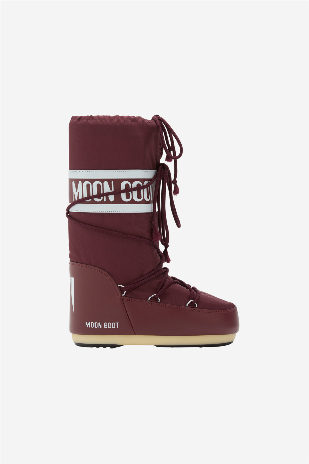 Moon Boot Sko MB Icon Nylon Burgundy
