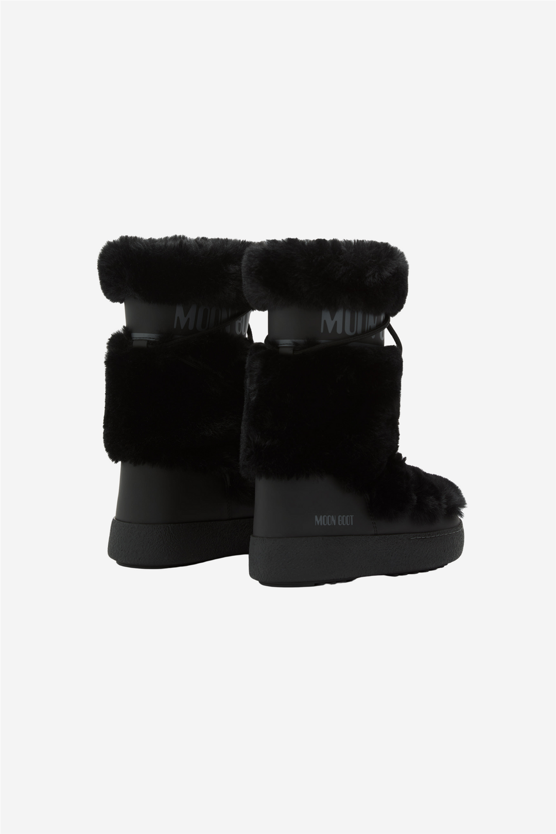 Moon Boot Sko MB Ltrack Faux-Fur High Black