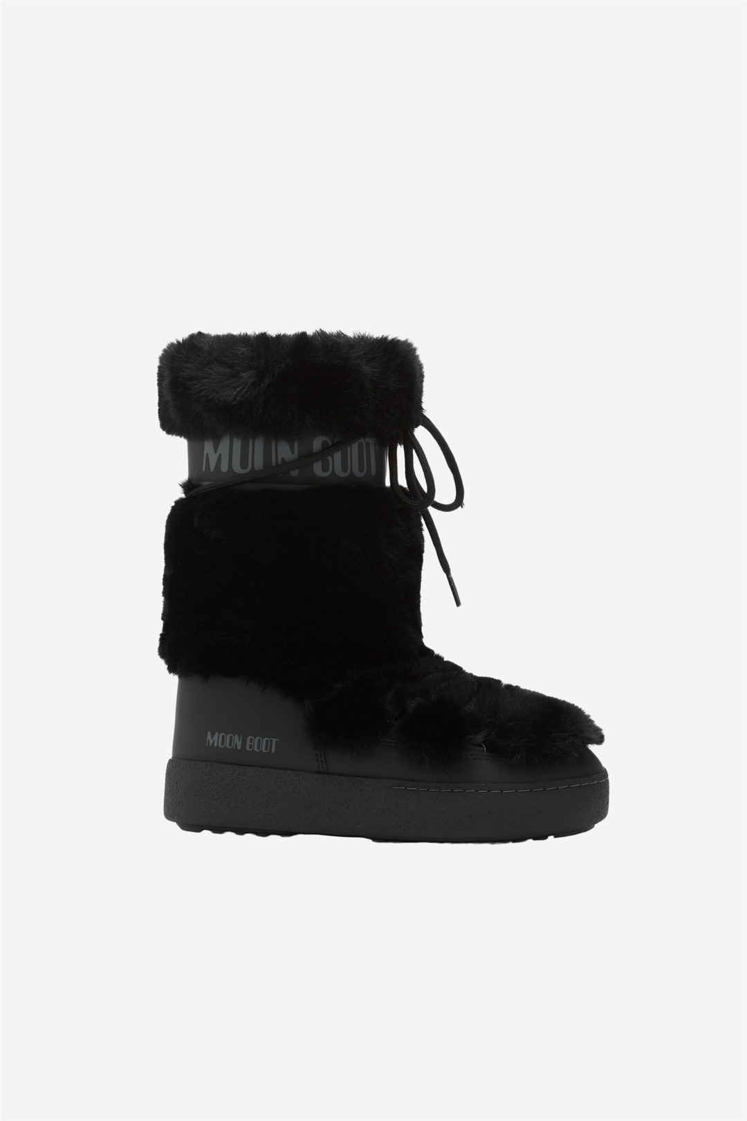 Moon Boot Sko MB Ltrack Faux-Fur High Black