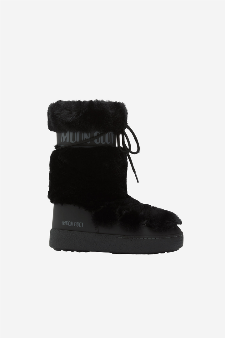 Moon Boot Sko MB Ltrack Faux-Fur High Black