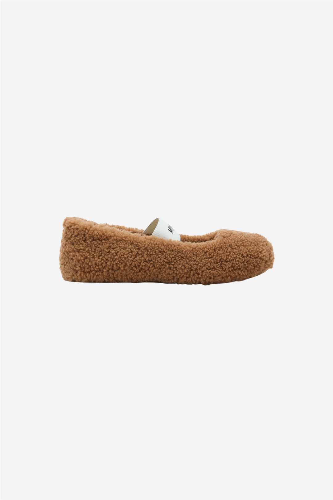 Moon Boot Sko MB Shearling Ballerina Cognac